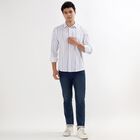 Men's 100% Cotton Casual Shirt , White, small image number null