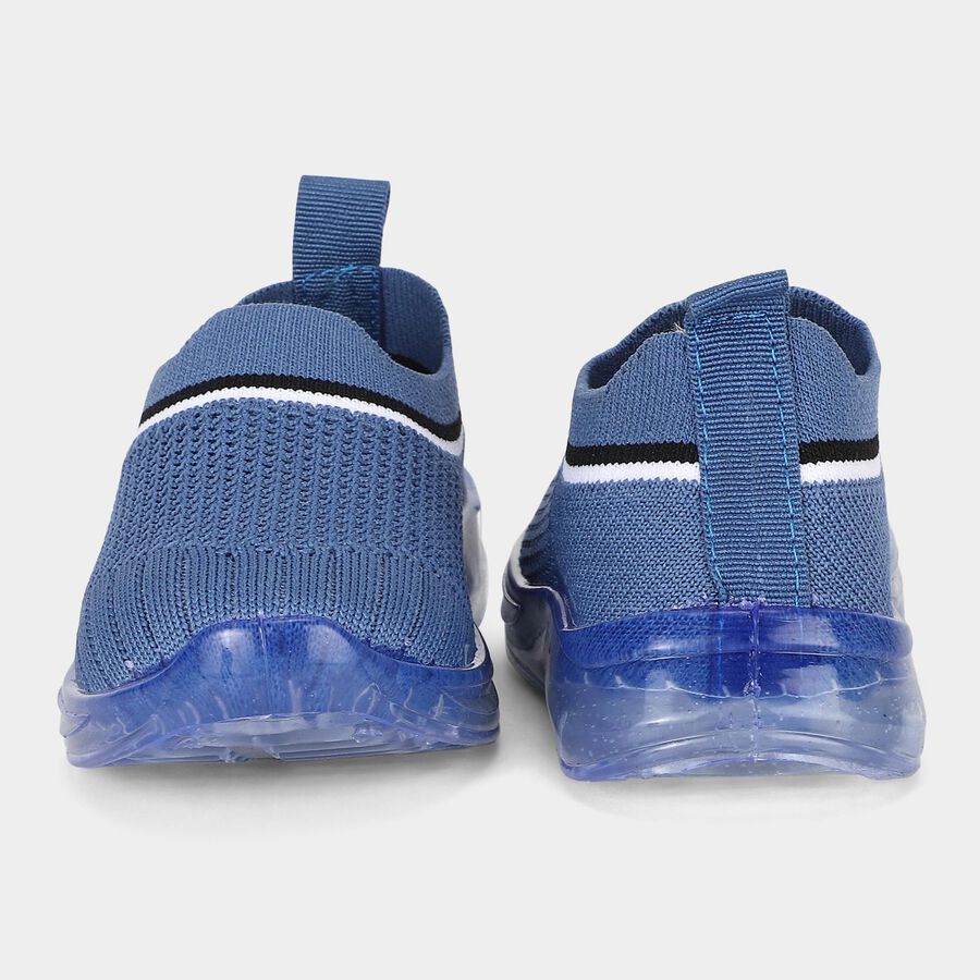 Boys' Blue Slip-On Sneakers, Blue, large