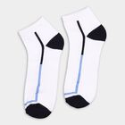 Men's Socks (Pack of 3), White, small