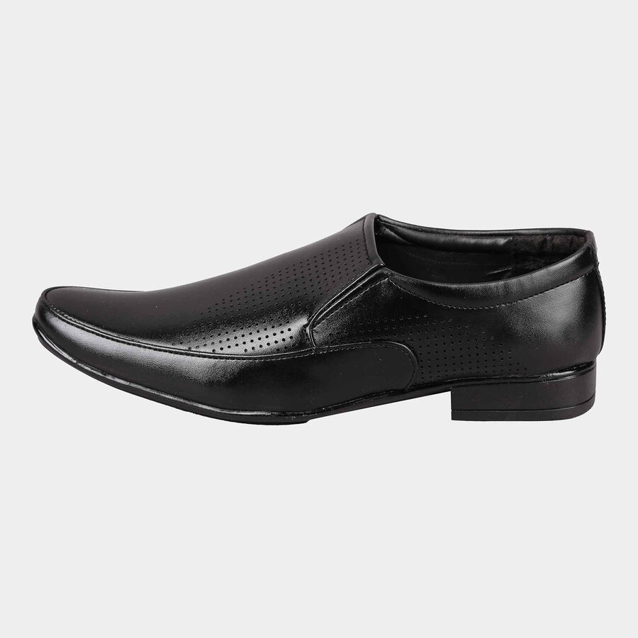 Slip On Formal Shoes, Black, large image number null