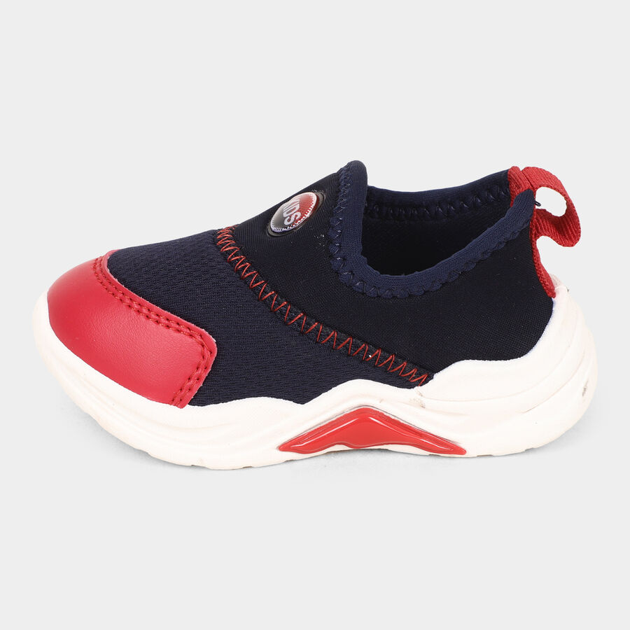 Boys' Shoes, Navy Blue, large image number null