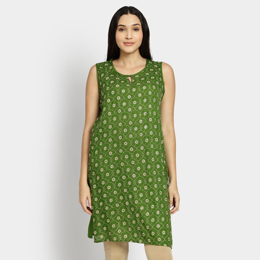 Ladies' Kurta, Olive, large image number null