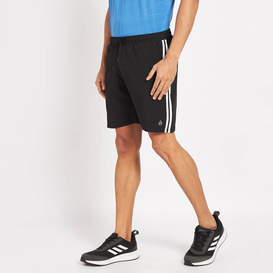 Cut & Sew Bermuda, Black, large image number null