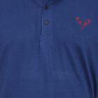 Solid Polo Shirt, Navy Blue, small image number null