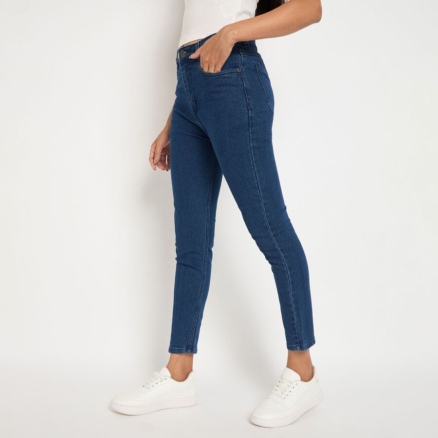Ladies' Jeans, Mid Blue, large image number null