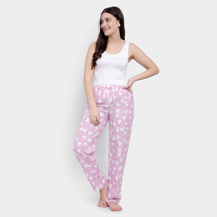 All Over Print Full Length Pyjama, Lilac, large image number null