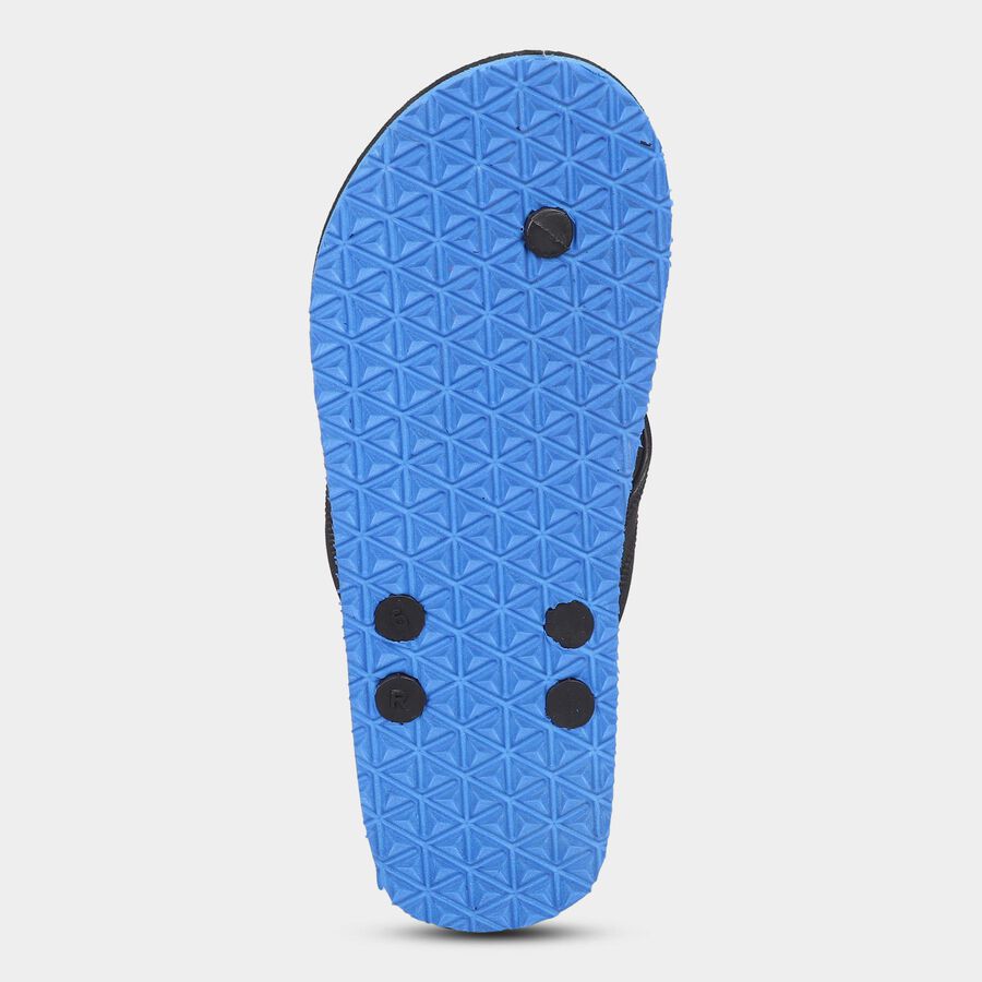 Men's V Strap Slipper, Blue, large image number null