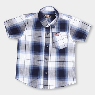 Boys' 100% Cotton Casual Shirt 