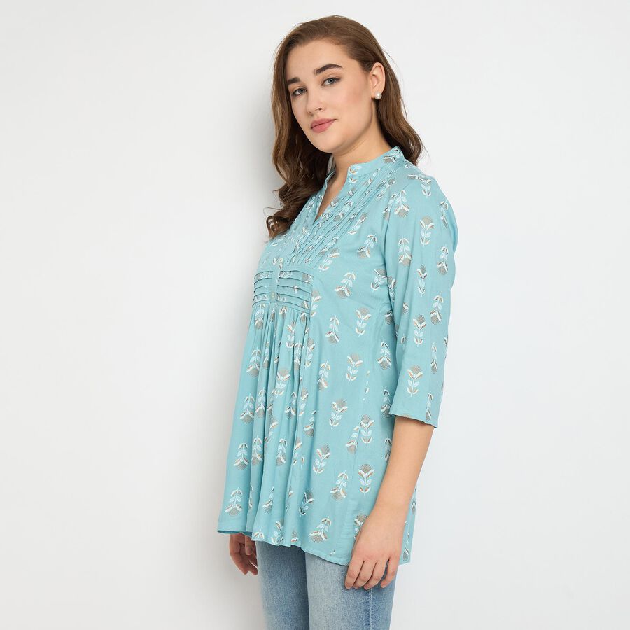 Ladies' Kurta , हल्का नीला, large image number null
