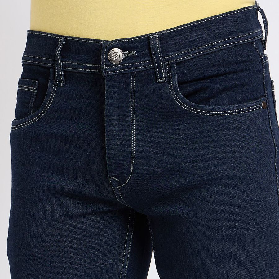 Men's Skinny Jeans, Dark Grey, large image number null