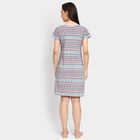 Ladies' 100% Cotton Nighty, Light Grey, small image number null