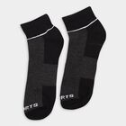 Men's Socks (Pack of 3), चारकोल, small