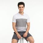 Men's White Crew Neck Regular Drifit T-Shirt, सफ़ेद, small
