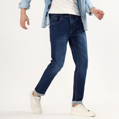 Men's Deep Indigo Slim Fit Jeans