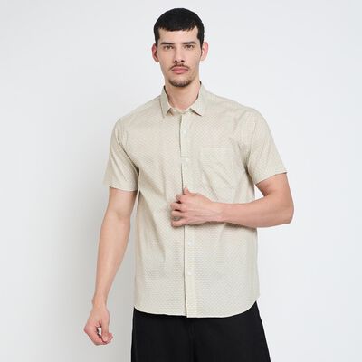Men's 100% Cotton Casual Shirt 