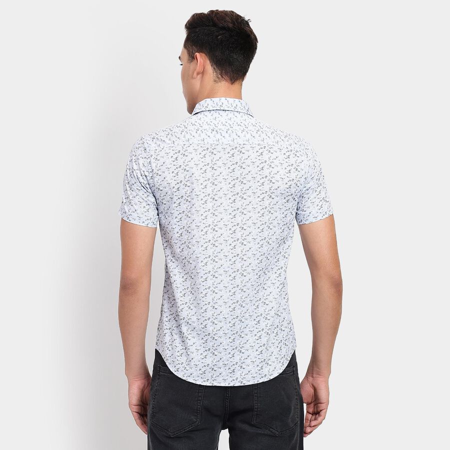 Men's 100% Cotton Casual Shirt, हल्का नीला, large image number null