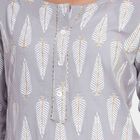 Printed Kurta, Light Grey, small image number null