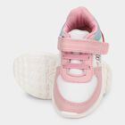 Girls Light Pink Velcro Casual Shoes, Pink, small image number null
