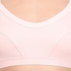 Ladies' 100% Cotton Bra , हल्का गुलाबी, small image number null