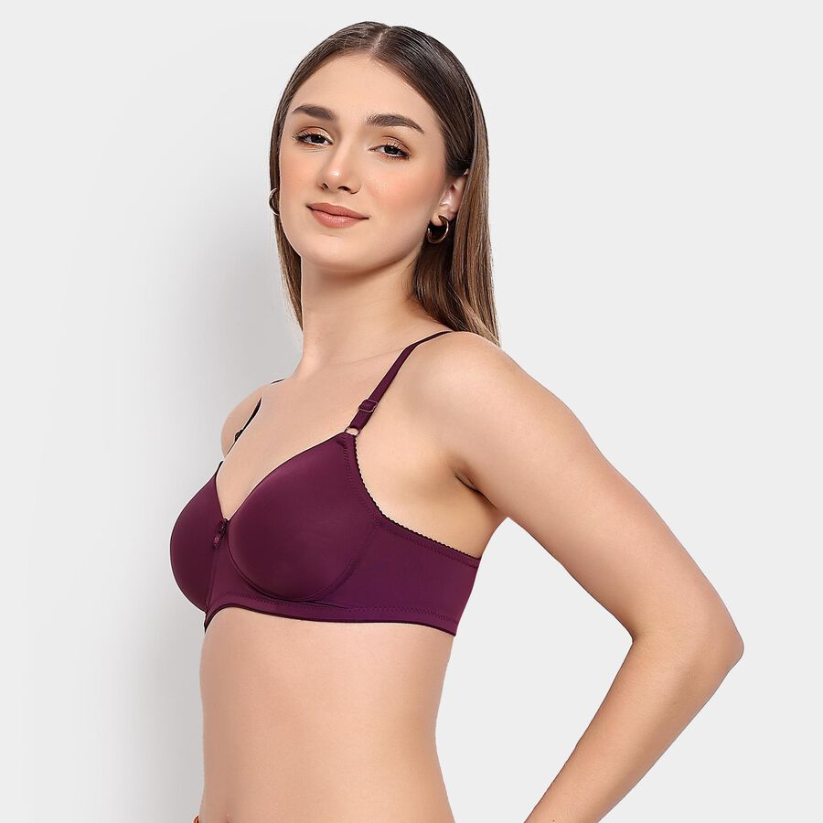 Ladies' Bra , Wine, large image number null