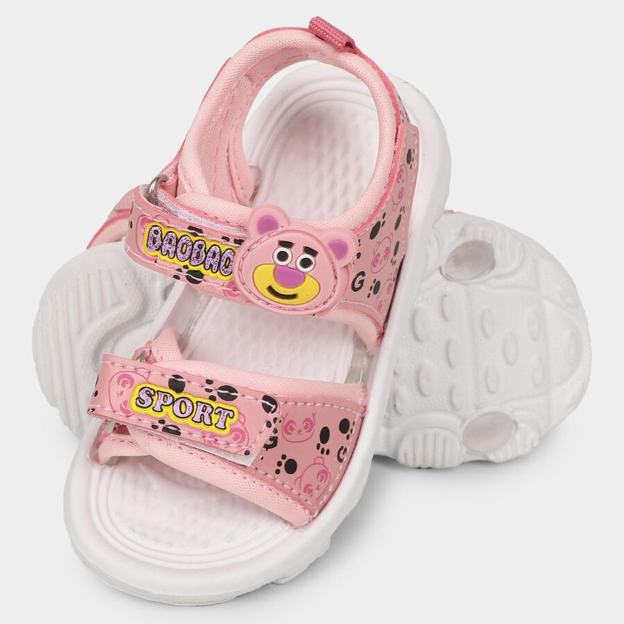 Girls' Sandal, Pink, large image number null