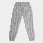 Boys' 100% Cotton Cargo Trouser, Light Grey, small image number null