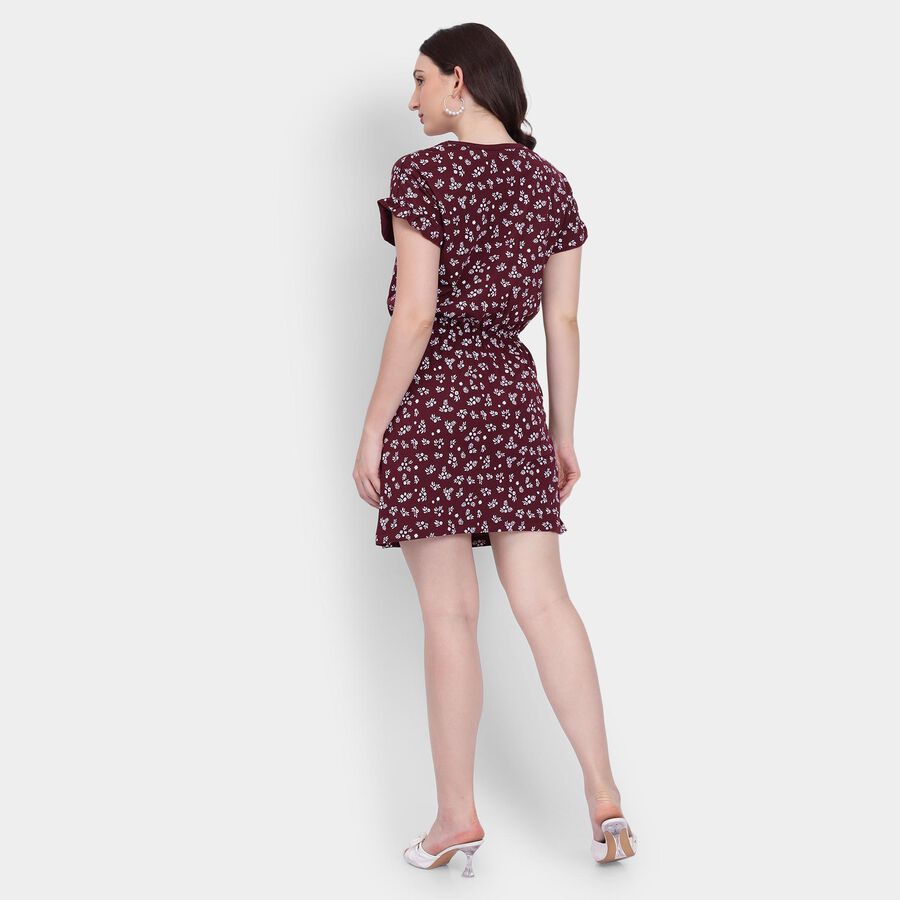 Ladies' Dress , Wine, large image number null