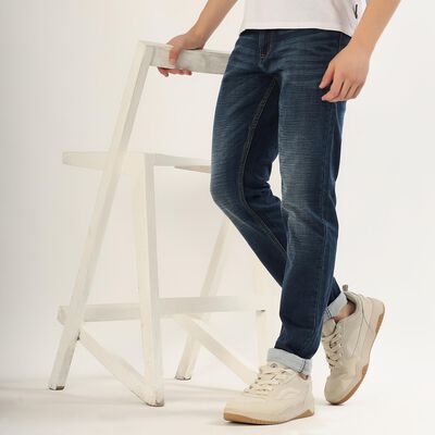 Men's Deep Indigo Slim Fit Jeans