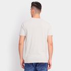 Men's 100% Cotton Round Neck Half Sleeves T-Shirt, Light Grey, small image number null