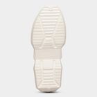 Men's Bright Snow White Lace-Up Casual Sneakers, White, small image number null