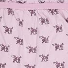 Girls' Light Pink Regular Fit Printed Bloomer, Lilac, small image number null