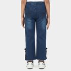 Girls' Jeans, Dark Blue, small