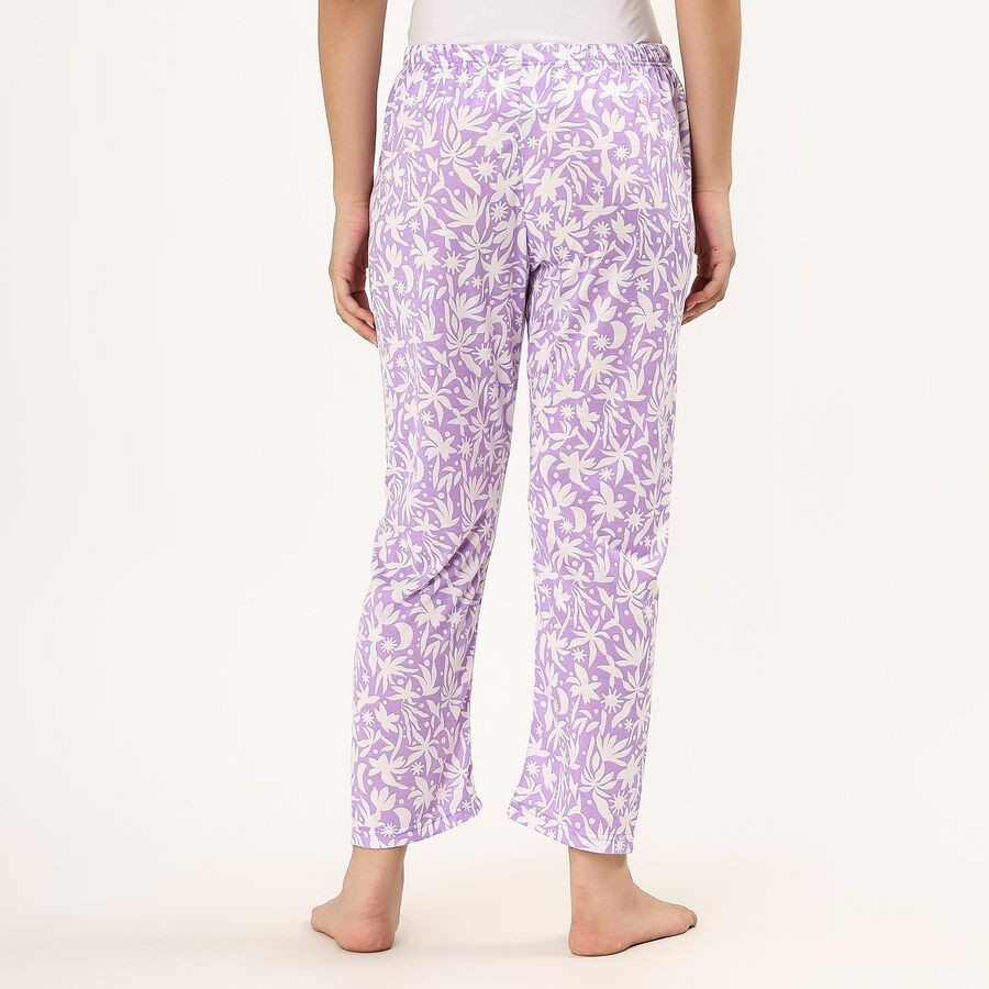 Ladies' Full Length Pyjama , Lilac, large image number null