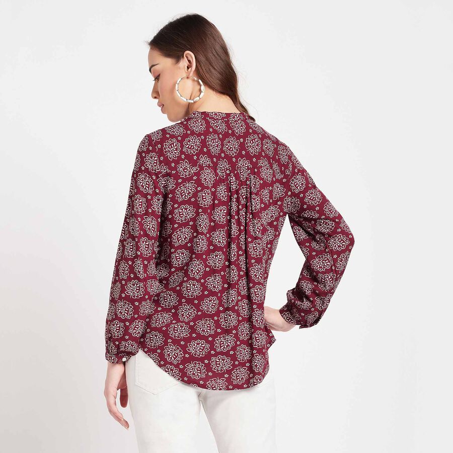All Over Print Shirt, Wine, large image number null