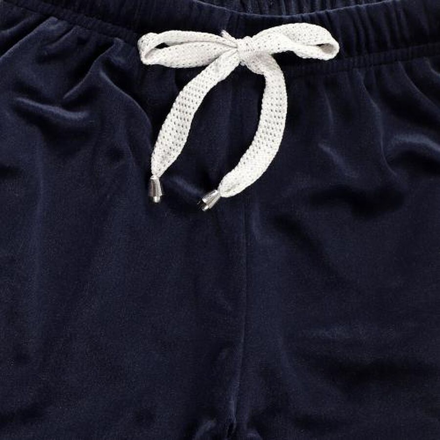 Girls' Deep Navy Blue Elastic Waist Winter Pyjama, नेवी ब्लू, large image number null