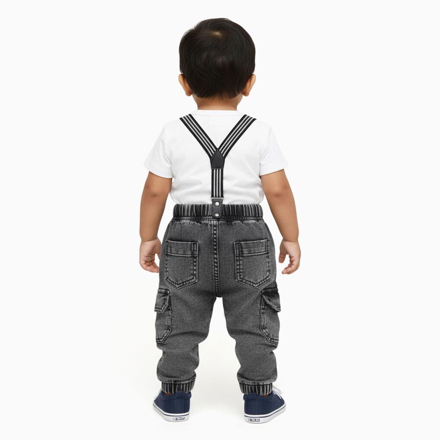 Infants' Jeans, Dark Grey, large image number null