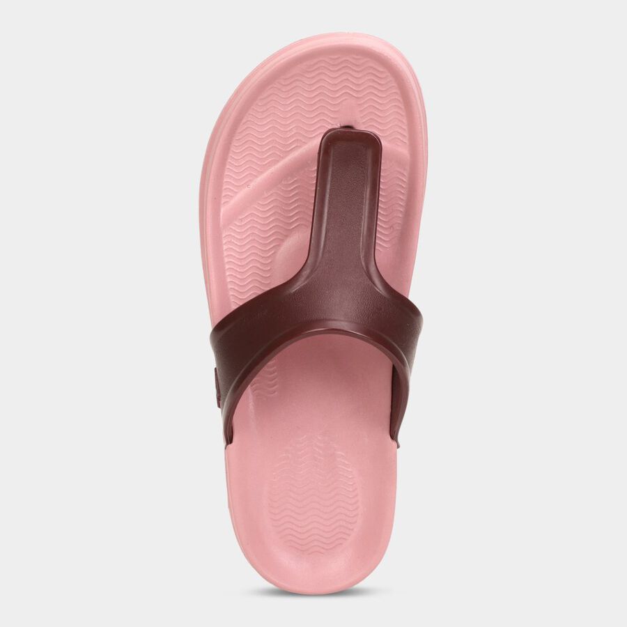 Womens Moulded Sliders, Peach, large image number null
