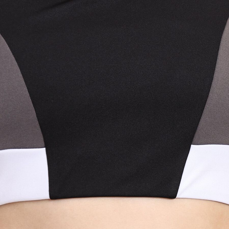 Ladies' Sports Bra , Black, large image number null