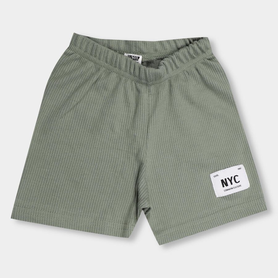 Boys' Basic Bermuda , Light Green, large image number null