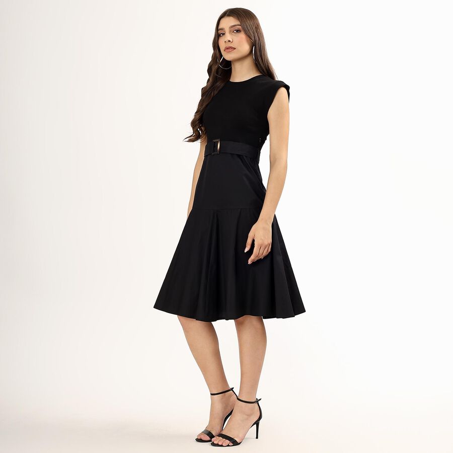 Ladies' Empire Dress , Black, large image number null