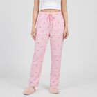 Women's Off White Straight Fit Strawberry Lounge Pyjama, ऑफ व्हाइट, small