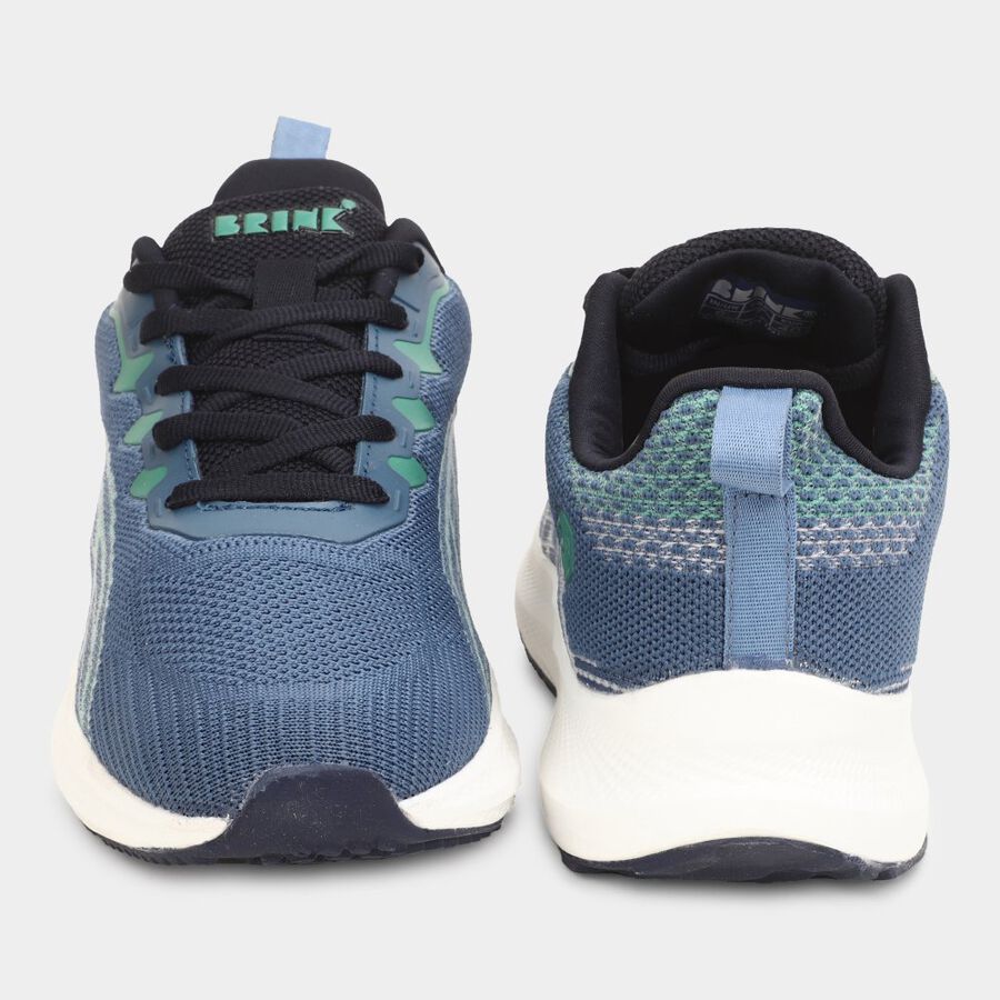Mens Athleisure Sports Shoes, Teal Blue, large image number null