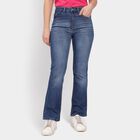 Ladies' Jeans, मध्यम नीला, small image number null