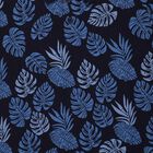 Boys Navy Blue Cotton Round Neck Casual T-Shirt, Navy Blue, small