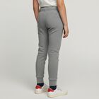 Girls Muted Charcoal Grey Thermal Lower, Melange Mid Grey, small image number null