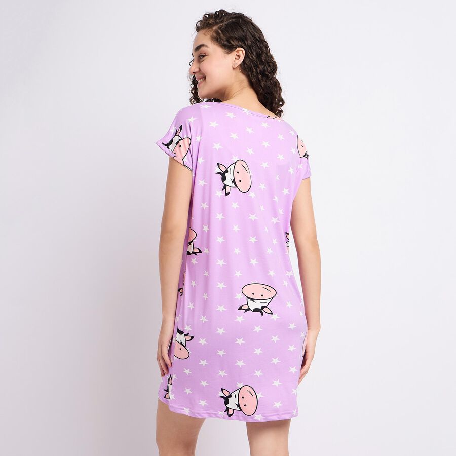 Ladies' Nighty, Lilac, large