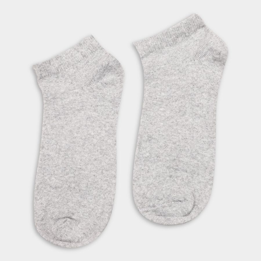 Men's Socks (Pack of 3), Charcoal, large