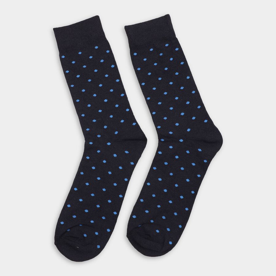 Men's Socks (Pack of 2), Navy Blue, large