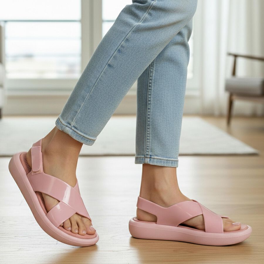 Ladies' Sandal, गुलाबी, large