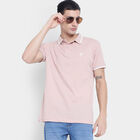 Solid Polo Shirt, गुलाबी, small image number null